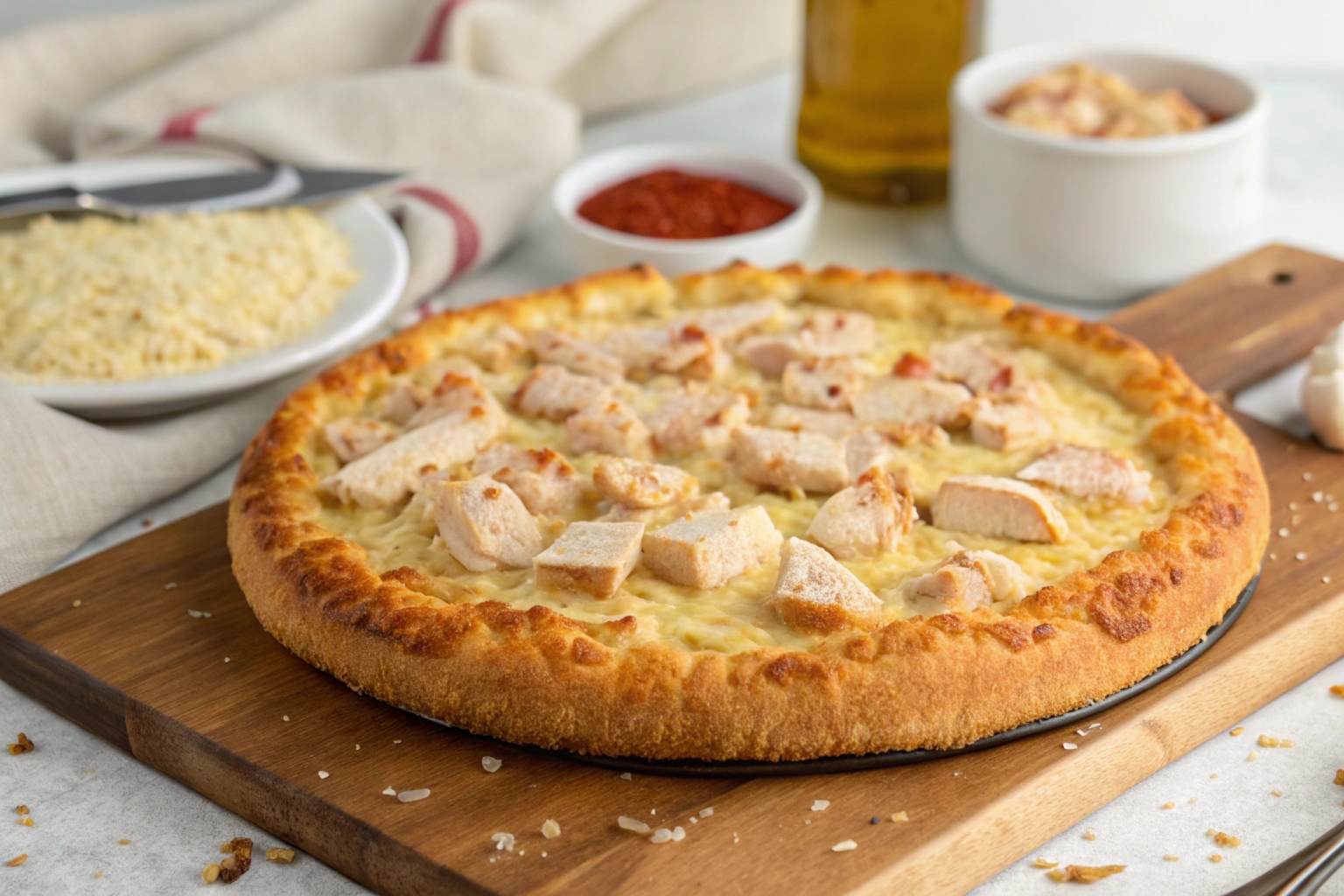 Canned Chicken Pizza Crust