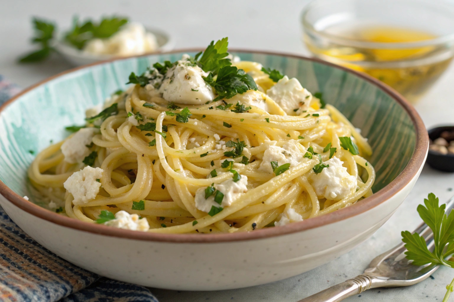 cottage cheese pasta