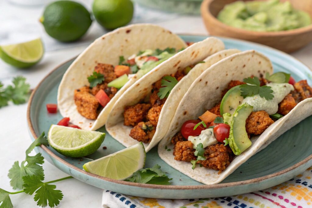 Spicy Tofu Tacos